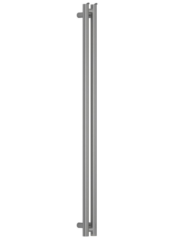 Полотенцесушитель электрический Сунержа Нюанс 4.0 071-0881-1253 120x10 см, подключение справа, скрытое подключение справа, сатин, I-образный