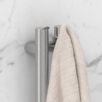 Полотенцесушитель электрический Сунержа Нюанс 4.0 071-0881-1253 120x10 см, подключение справа, скрытое подключение справа, сатин, I-образный