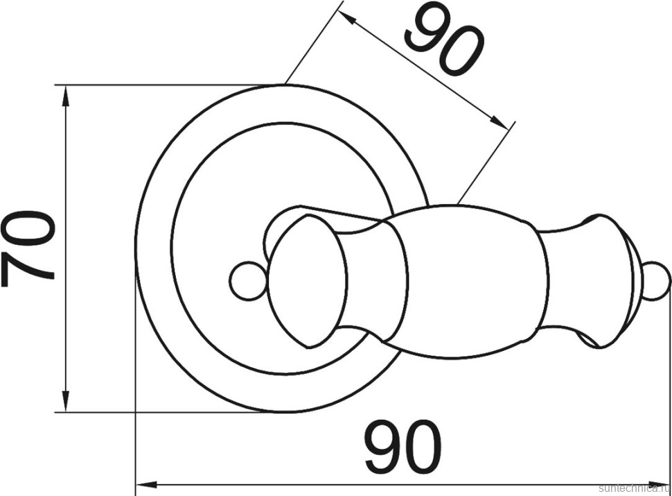 Крючок Boheme Vogue 10136