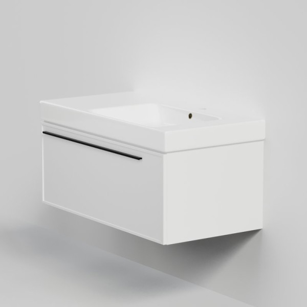 Тумба с раковиной La Fenice Elba 90 подвесная, bianca, раковина Cubo 90 R