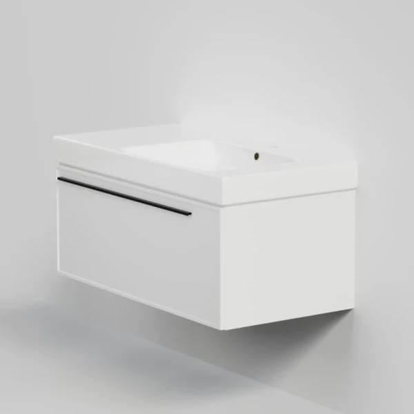 Тумба с раковиной La Fenice Elba 90 подвесная, bianca, раковина Cubo 90 R