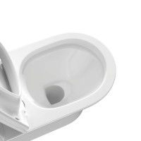 Унитаз-компакт напольный AQUATEK Optima AQ4412-00 безободковый, с микролифтом