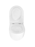 Унитаз подвесной AZARIO Terso AZ-092E-UQ3 глянцевый белый