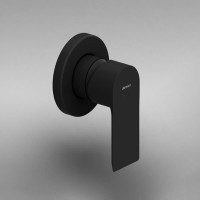 Встраиваемый смеситель для душа и ванны Damixa Apollo 477500300 С ВНУТРЕННЕЙ ЧАСТЬЮ, матовый черный