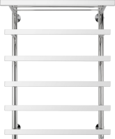 Полотенцесушитель водяной Secado Понтида 7 СП 80x60 см, хром, лесенка, с полкой