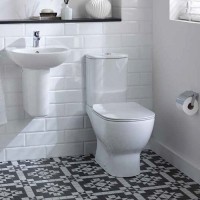 Унитаз-компакт напольный Ideal Standard Tesi AquaBlade T008701 безободковый, с микролифтом