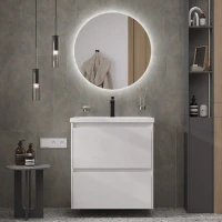 Мебель для ванной комнаты Velvex Klaufs 70.2Y белая, подвесная