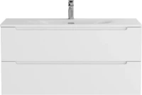 Мебель для ванной комнаты BelBagno Etna 100 bianco opaco, раковина BB-8099-120-2