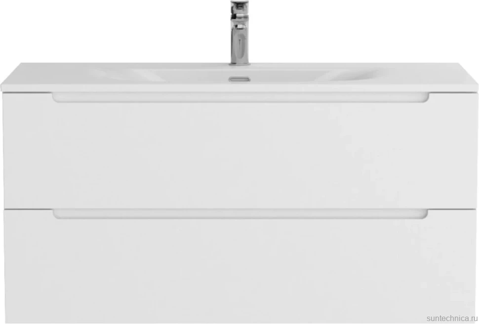 Мебель для ванной комнаты BelBagno Etna 100 bianco opaco, раковина BB-8099-120-2