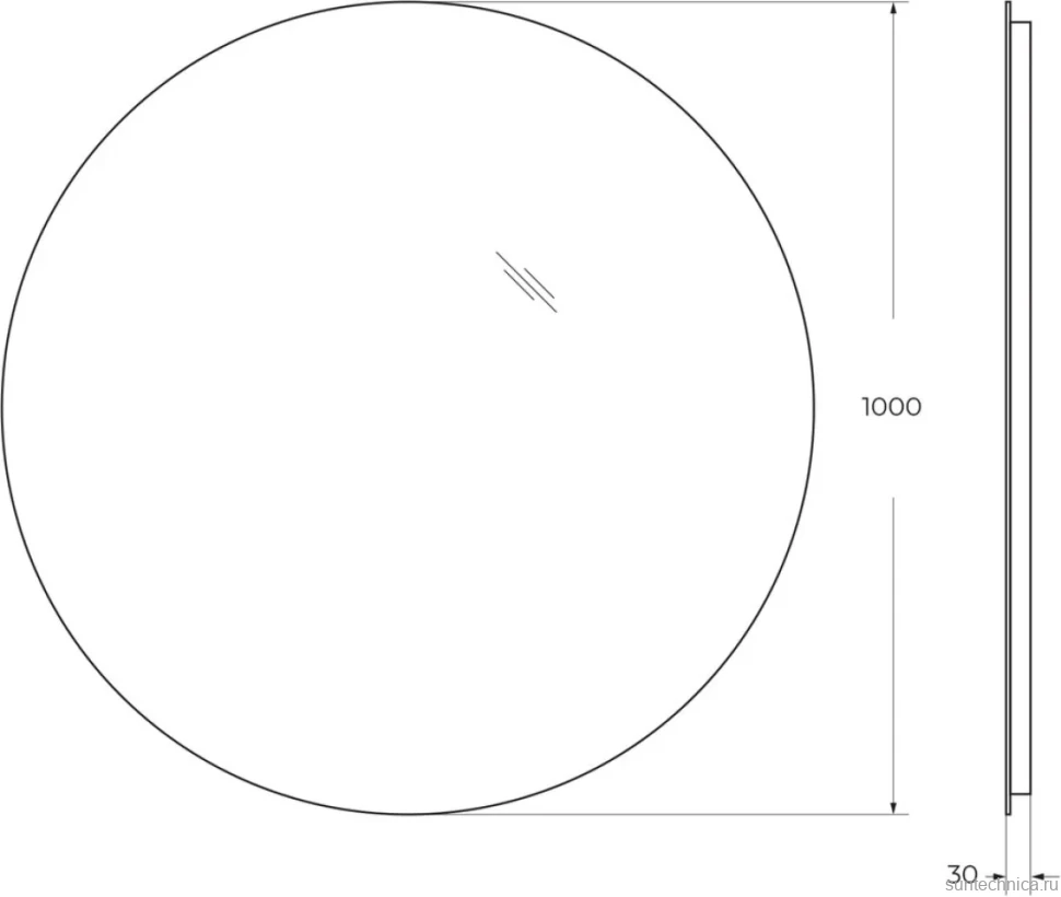 Мебель для ванной комнаты BelBagno Etna 100 bianco opaco, раковина BB-8099-120-2