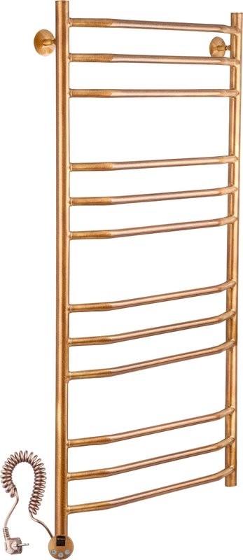 Полотенцесушитель электрический Secado Агата 2 50х100 бронза, L