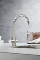 Смеситель для кухни Paulmark Essen Es213211-NI никель