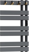 Полотенцесушитель электрический Bauedge Wind Hook AF0012 50x80 темно-серый металлик