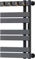 Полотенцесушитель электрический Bauedge Wind Hook AF0012 50x80 темно-серый металлик