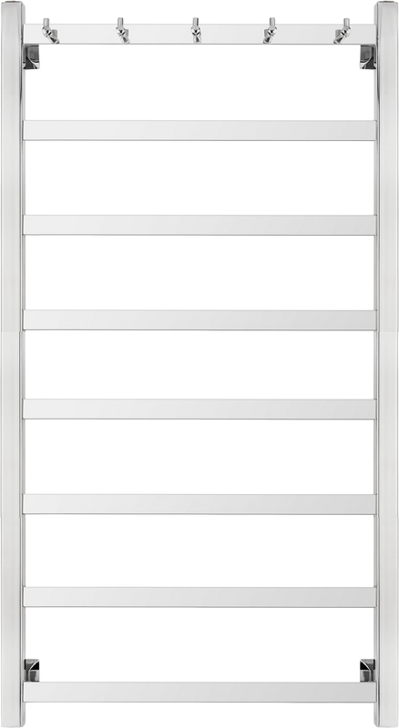 Полотенцесушитель водяной Secado Корсико 1 К 100х50 100x55 см, хром, лесенка