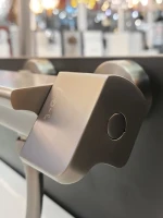 Термостатический смеситель AltroBagno Lamberto AltroBagnoLamberto0224GM для ванны с душем, оружейная сталь