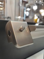Термостатический смеситель AltroBagno Lamberto AltroBagnoLamberto0224GM для ванны с душем, оружейная сталь