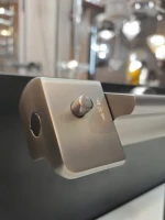 Термостатический смеситель AltroBagno Lamberto AltroBagnoLamberto0224GM для ванны с душем, оружейная сталь