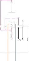 Кронштейн для верхнего душа Grohe Rainshower 28497000