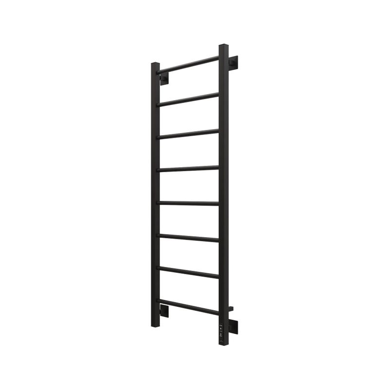 Полотенцесушитель электрический Grota Simple K 0RAL9005 EL 43х120, матовый черный
