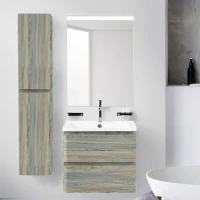Тумба с раковиной BelBagno Albano 70 подвесная, pino scania