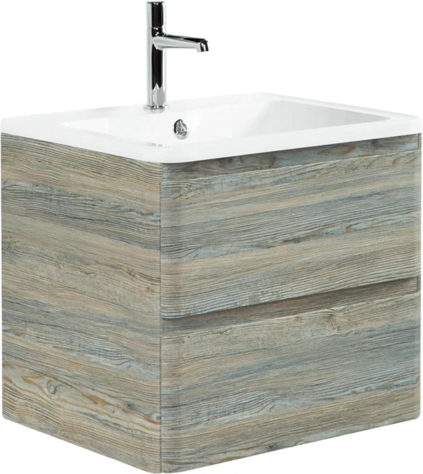 Тумба с раковиной BelBagno Albano 70 подвесная, pino scania