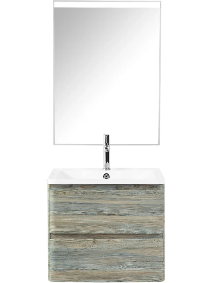 Тумба с раковиной BelBagno Albano 70 подвесная, pino scania