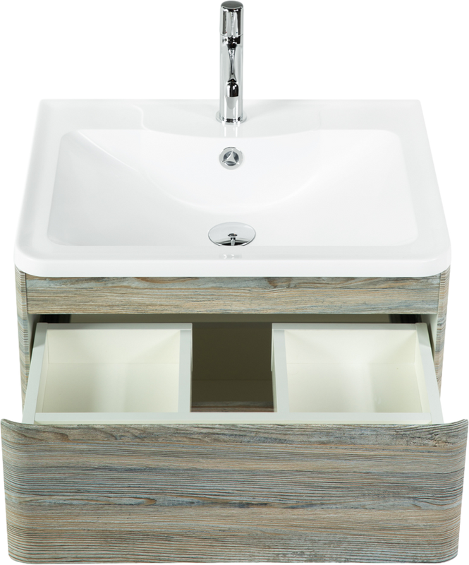 Тумба с раковиной BelBagno Albano 70 подвесная, pino scania