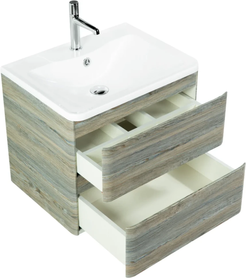 Тумба с раковиной BelBagno Albano 70 подвесная, pino scania