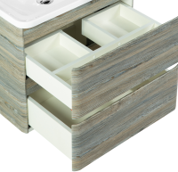 Тумба с раковиной BelBagno Albano 70 подвесная, pino scania