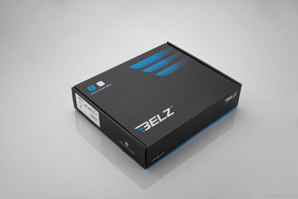 Смеситель для кухни BELZ B810 B74810-7 с гибким изливом, черный