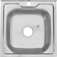 Мойка кухонная Melana 5050 0,6/160 серебристая