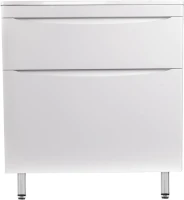 Мебель для ванной комнаты Style Line Бергамо Мини 90 Люкс Plus напольная, антискрейтч белая