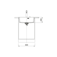 Мойка кухонная Franke Maris MRG 610-54 FTL грифельный серый