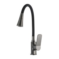 Смеситель для кухни Frap H62-9 F4462-9 оружейная сталь