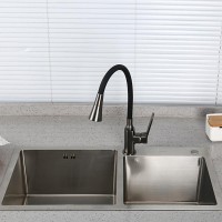 Смеситель для кухни Frap H62-9 F4462-9 оружейная сталь