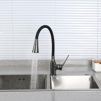 Смеситель для кухни Frap H62-9 F4462-9 оружейная сталь