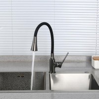 Смеситель для кухни Frap H62-9 F4462-9 оружейная сталь