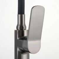 Смеситель для кухни Frap H62-9 F4462-9 оружейная сталь