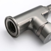 Смеситель для кухни Frap H62-9 F4462-9 оружейная сталь