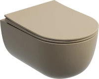 Унитаз подвесной Ceramicanova Modena Rimless CN6063MC капучино матовый