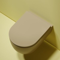 Унитаз подвесной Ceramicanova Modena Rimless CN6063MC капучино матовый