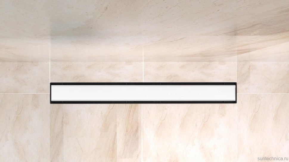 Душевой трап (лоток) BelBagno Luce BB-LD-LUCE-80-BIANCO 75 см, матовый белый
