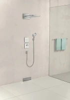 Шланговое подключение Hansgrohe Fixfit Square 26455000 Шланговое подключение Hansgrohe Fixfit Square 26455000
