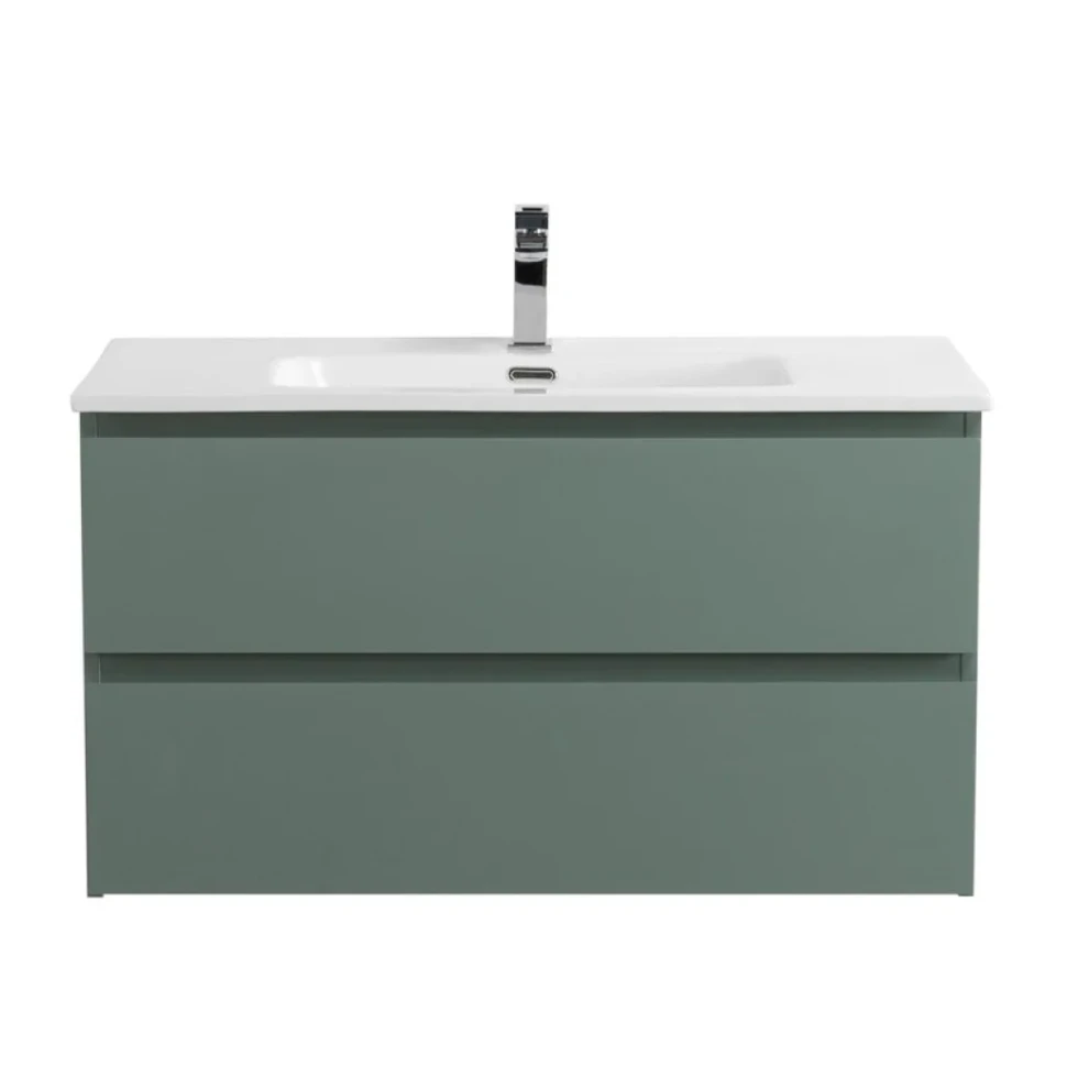 Тумба под раковину без столешницы BelBagno Kraft 90 подвесная, матовая еловая