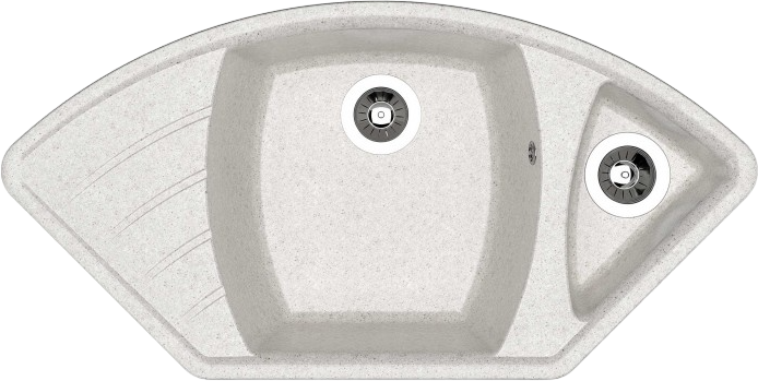 Мойка кухонная Dr. Gans Gaby серый