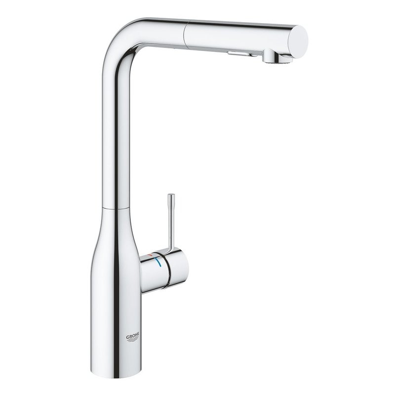 30504000 GROHE Essence New Смеситель для кухни выдвижной излив, цвет: хром