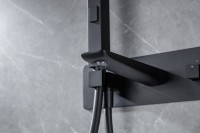 Встраиваемый смеситель для душа и ванны Allen Brau Infinity 5.21007-31 С ВНУТРЕННЕЙ ЧАСТЬЮ, чёрный матовый
