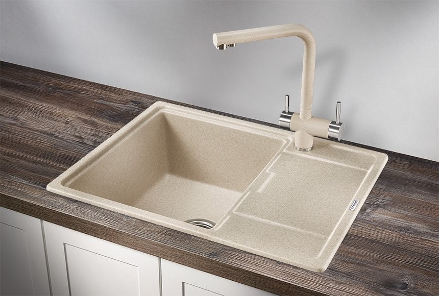 Мойка кухонная Granula 6503, пирит