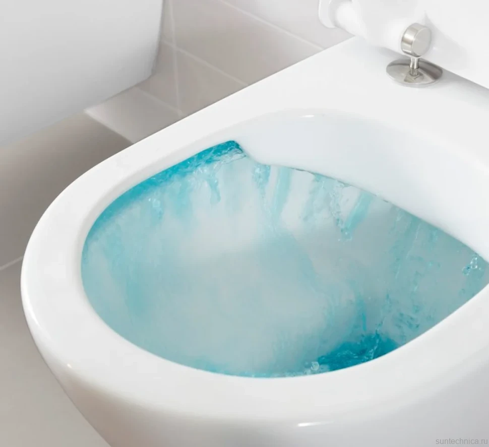 Комплект Унитаз подвесной Villeroy & Boch O.Novo 5660HR01 alpin, безободковый + Кнопка Viconnect 9224 9061 хром + Инсталляция 9224 6100